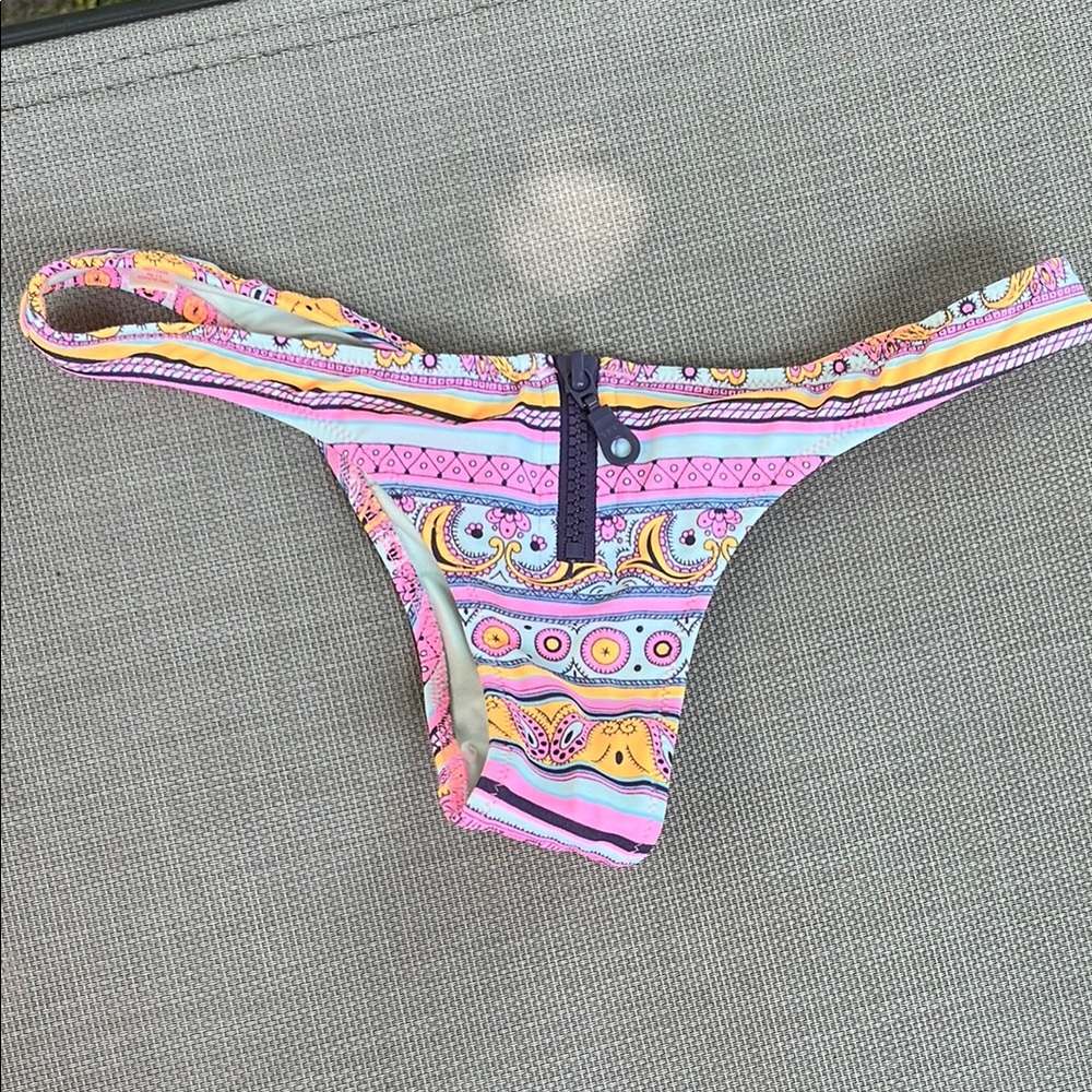 Victoria’s Secret Colorful Patterned Bikini Bottom